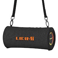 Parlante Portátil Bluetooth LIDIMI 30W Extra Bass IPX6 Luces LED Recargable USB Tipo C Radio FM y Conexión Estéreo TWS